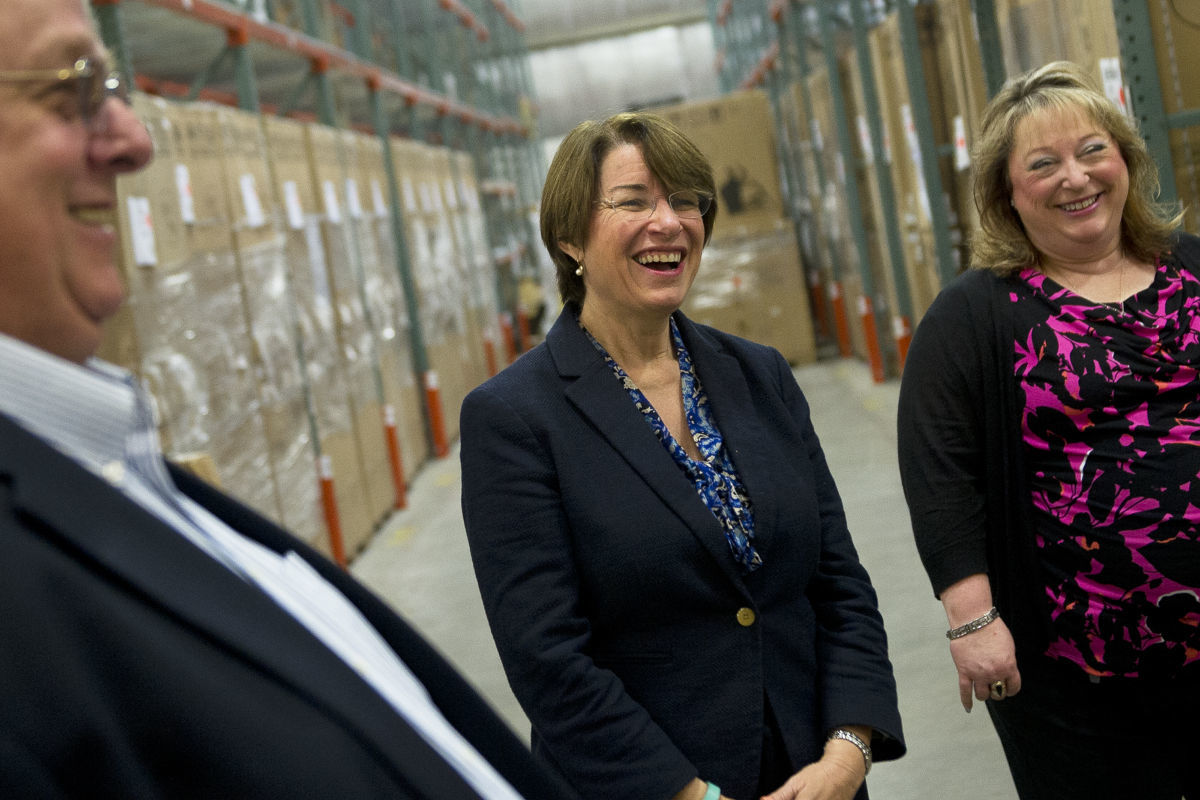 2016: Klobuchar at RiverStar